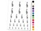 Graceful Spotted African Giraffe Temporary Tattoo Water Resistant Fake Body Art Set Collection